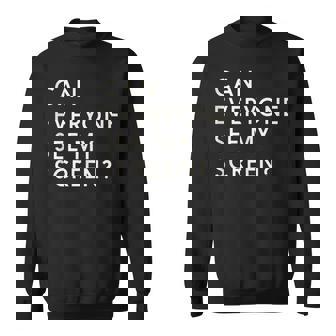 Saying Work From Home Meetings Online Sweatshirt - Monsterry