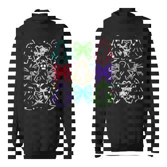 Spooky Season Cute Boo Ghost Glow In Halloween Night Sweatshirt - Monsterry
