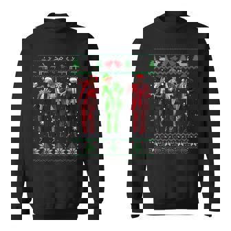 Trump Dance Elf Santa Christmas Ugly Sweater Xmas Sweatshirt | Seseable UK