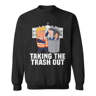 Trump Taking Out The Trash Sweatshirt | Mazezy