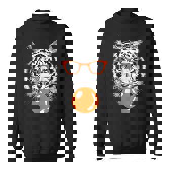 Wild Tiger Bubblegum Women's Animal Cute Sweatshirt - Thegiftio UK