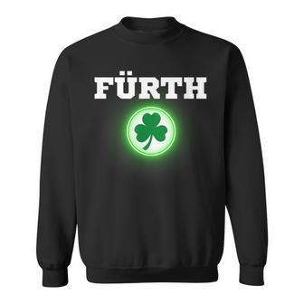 Fürth Football Clover Fan Franken Stadium Green Sweatshirt - Geschenkecke