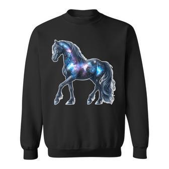 Galaxy-Pferd Sweatshirt - Geschenkecke