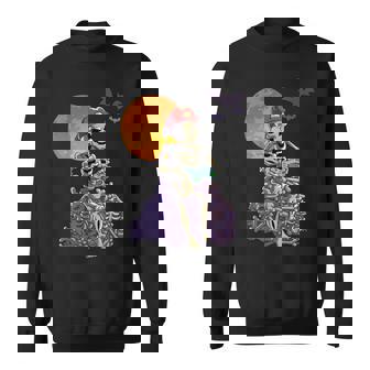 Gamer Skeleton Halloween Boys Video Games Gaming Halloween Sweatshirt - Monsterry