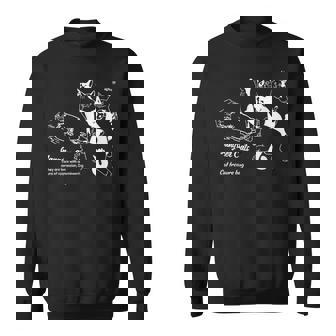 Gangster Cats They Are Born With An Aura Of Oppression Sweatshirt | Seseable UK