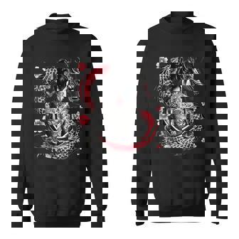 Geisha Tatouée Avec Dragon Sweater e - Cadeauxyz