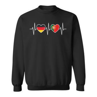 Germany And Portugal Portuguese Flag Sweatshirt - Geschenkecke