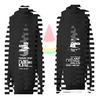 Gnomes Are Awesome I'm Awesome Therefore I'm A Gnome Sweatshirt - Thegiftio UK