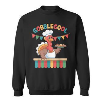 Gobblegool Turkey Thanksgiving Gobble Gool Turkey Sweatshirt - Monsterry