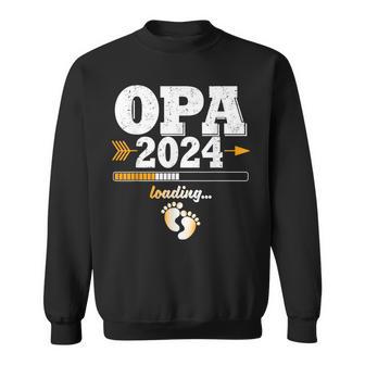 Grandpa 2024 Loading Werdender Opa Sweatshirt - Geschenkecke