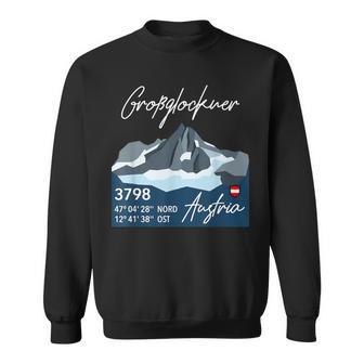 Großglockner Austria Gipfel Der Berg Ruft Cool Hiking Sweatshirt - Geschenkecke