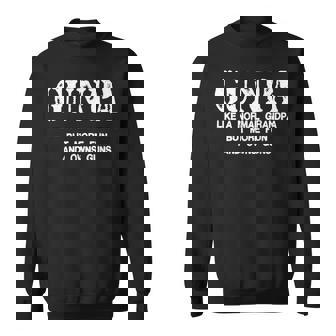 Gunpa Like A Normal Grandpa But More Fun And Owns Guns Sweatshirt | Mazezy