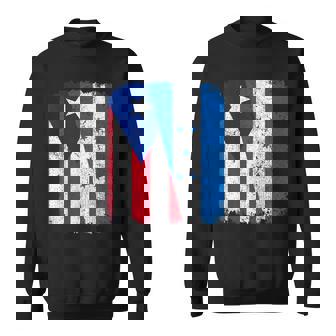 Half Puerto Rican Half Honduran Flag Heritage Pride Roots Sweatshirt - Thegiftio