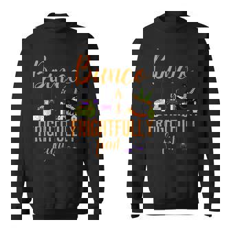 Halloween Bunco Is Frightfully Fun Spooky Spiders Sweatshirt - Thegiftio