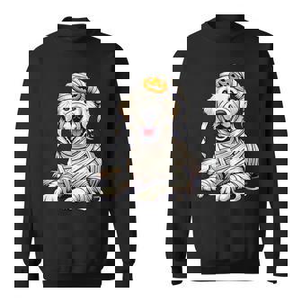 Halloween English Cream Golden Retriever Dog Cute Puppy Sweatshirt - Thegiftio UK