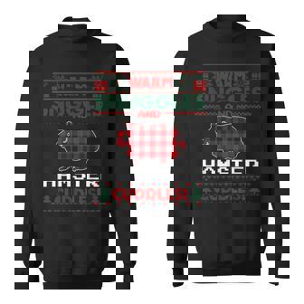 Hamster Merry Christmas Pajama Ugly Christmas Sweater Sweatshirt - Thegiftio