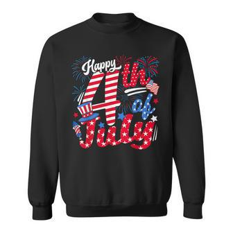 Happy 4Th Of July Us Flag American 4Th Of July Independence Sweatshirt - Monsterry DE