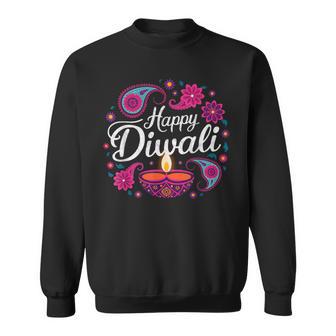 Happy Diwali Deepavali Diwali Festival Indian Hindu Hinduism Sweatshirt - Thegiftio UK