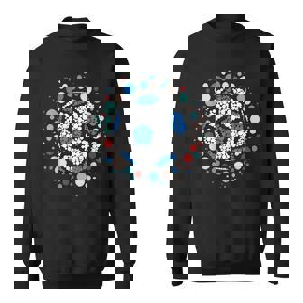 Happy Dot Day Soccer Ball Lover Polka Dot Toddler Youth Sweatshirt - Thegiftio UK