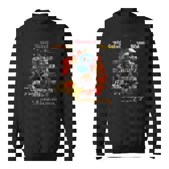 Happy Thanksgiving Festive Feast Turkey Sweatshirt | Mazezy