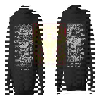 Hardest Worker Gym Workout Strong Bodybuilding Fitness Sweatshirt - Monsterry