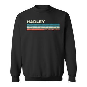 Harley Customized Personalized Name Birthday Sweatshirt | Seseable UK
