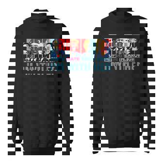 Harris 2024 I'm With Her Kamala- Harris Vote President Sweatshirt | Mazezy