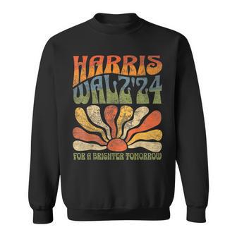 Harris Walz Für Ein Strahlendes Morgen Kamala Harris Tim Waltz Sweatshirt - Geschenkecke