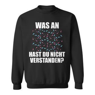 Was Hast Du Nichterstanden Dancing Dancer Dance Steps Sweatshirt - Geschenkecke