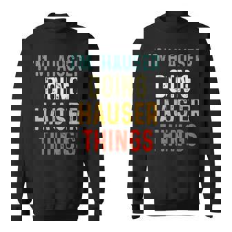 Hauser Family Crest Hauser Hauser Clothing Hauser T Hauser T For The Hauser 31 Sweatshirt | Seseable UK