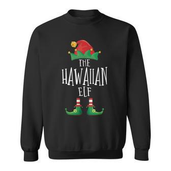 Hawaii-Elfenhemd Lustige Familie Passende Gruppe Weihnachtselfe Sweatshirt - Geschenkecke