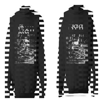 Häxan 1922 Devil Satan Sabbath Silent Movie Skull Ritual Sweatshirt - Monsterry