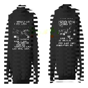 In My Head I'm Thinking About Getting More Plants Sweatshirt - Thegiftio