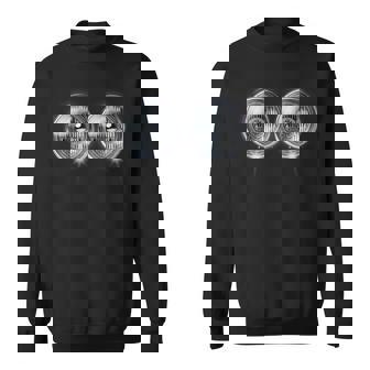 Headlights Costume Halloween Sweatshirt | Mazezy
