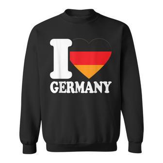 With I Heart Deutschland I Heart Germany Germany Flag Sweatshirt - Geschenkecke