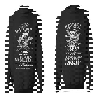 Heavy Metal Cooler Dad For Punk Rock Music Lover Sweatshirt - Thegiftio UK
