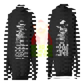 Hell Yeah I Suck Toes Weird Festive Embarrassing Christmas Sweatshirt - Monsterry
