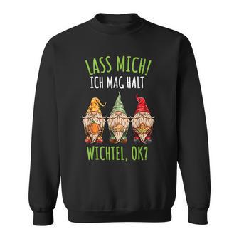 Herbst Lass Mich Ich Mag Wichtel Sweatshirt - Geschenkecke