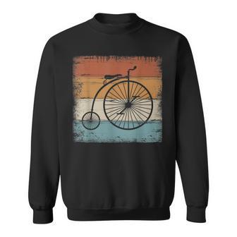 High Wheel Retrointage Bike Cyclist Sweatshirt - Geschenkecke