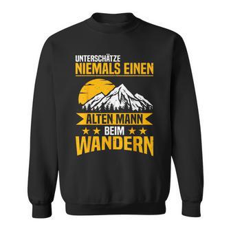 Hikung Underschätze Niemal Eine Alten Mann Weim Hikern S Sweatshirt - Geschenkecke