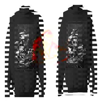Hip Hop Santa Dj Christmas Sweatshirt | Seseable UK