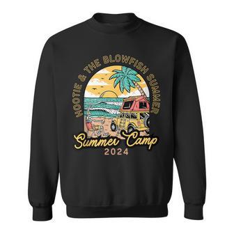 Hootie & The Blowfish Summer Camp 2024 Camping With Trucks Sweatshirt - Thegiftio UK