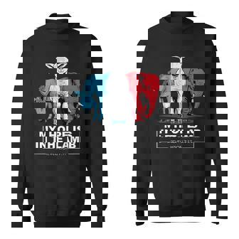 My Hope Is In The Lamb On Back Sweatshirt | Seseable UK
