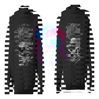 Horror Punk Zombie Tank Top Sweatshirt - Monsterry