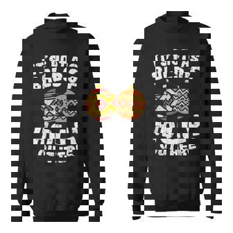 Hot As Balls Of Holly Christmas In July Summer Sweatshirt - Monsterry