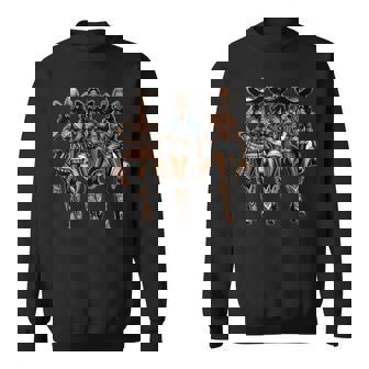 Howdy Black Cowgirl Western Rodeo Melanin African American Sweatshirt - Thegiftio UK
