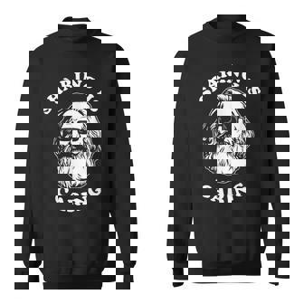 Humoristique Avec Inscription Sharing Is Caring Karl Marx Sweater e - Cadeauxyz