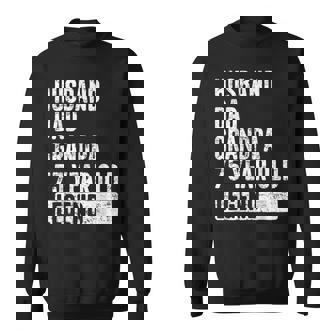 Husband Dad Grandpa 75 Year Old Legend 75Th Birthday Sweatshirt | Seseable UK