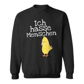 Ich Hasse Menschen Für Muffel Sweatshirt - Geschenkecke