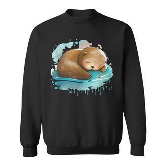 Ich Mag Halt Otter Seeotter Kinder Damen Herren Sweatshirt - Geschenkecke